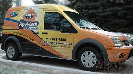 Automotive Locksmith Pop-A-Lock Van